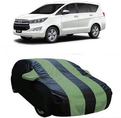 MSR STORE Car Cover For Toyota Innova Crysta (With Mirror Pockets)(Green)