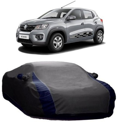 XGuard Car Cover For Renault Kwid (With Mirror Pockets)(Grey)