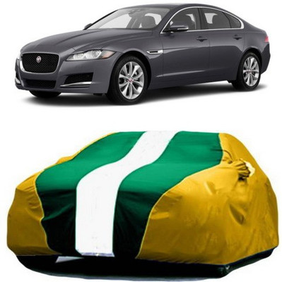 XGuard Car Cover For Maruti Suzuki Swift Dzire (With Mirror Pockets)(Yellow, Green)