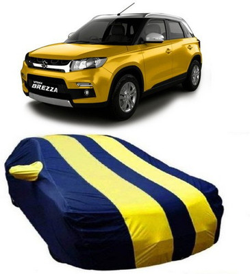 XGuard Car Cover For Maruti Suzuki Vitara Brezza (With Mirror Pockets)(Yellow)