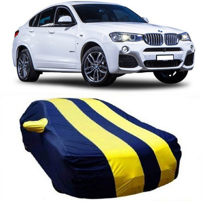 HDSERVICES Car Cover For BMW M4 (With Mirror Pockets)(Yellow)