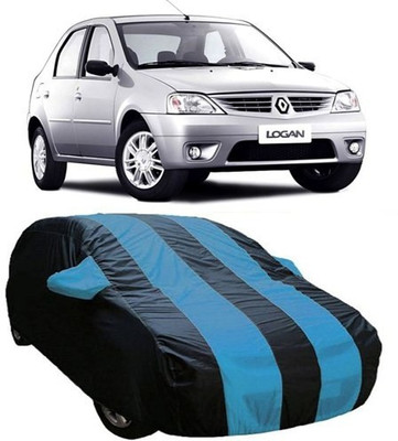 XGuard Car Cover For Renault Logan (With Mirror Pockets)(Blue)