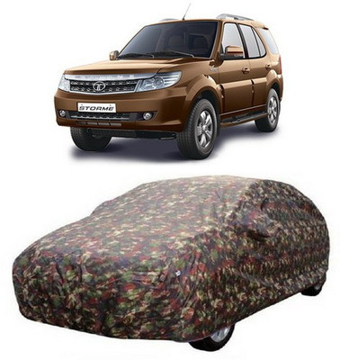 XGuard Car Cover For Tata Safari Storme (With Mirror Pockets)(Multicolor)