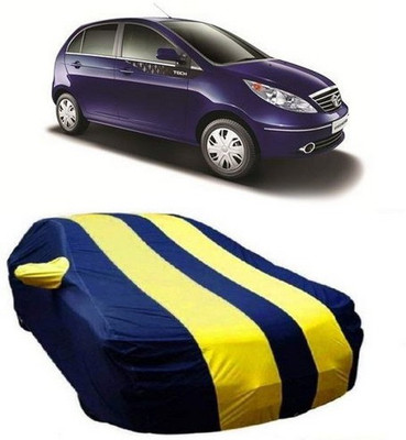 XGuard Car Cover For Tata Vista Tech (With Mirror Pockets)(Yellow)