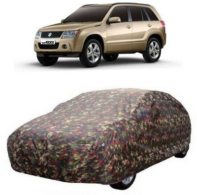 HDSERVICES Car Cover For Maruti Suzuki Grand Vitara (Without Mirror Pockets)(Multicolor)