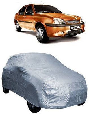 MSR STORE Car Cover For Ford Ikon (Without Mirror Pockets)(Silver)