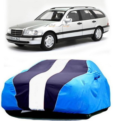 HDSERVICES Car Cover For Mercedes Benz C220 (With Mirror Pockets)(Blue)
