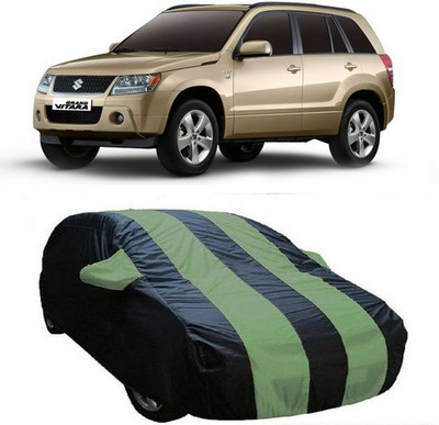 MSR STORE Car Cover For Maruti Suzuki Grand Vitara (With Mirror Pockets)(Green)