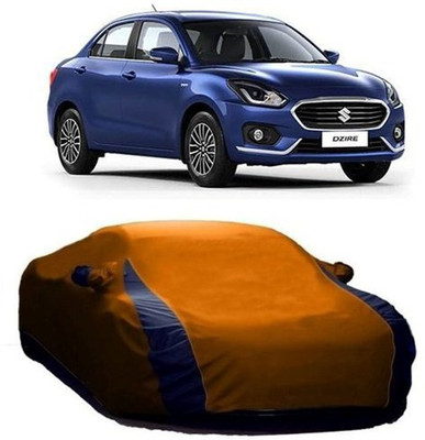 XGuard Car Cover For Maruti Suzuki Swift Dzire (With Mirror Pockets)(Orange)