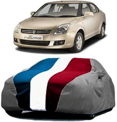 MSR STORE Car Cover For Maruti Suzuki Swift Dzire (With Mirror Pockets)(Red, Blue, Grey)