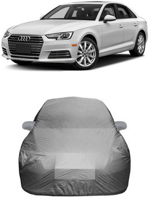 TheProtect Car Cover For Audi A4 (With Mirror Pockets)(Grey)