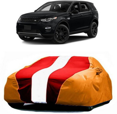 MSR STORE Car Cover For Land Rover Discovery Sport (With Mirror Pockets)(Red, Orange)