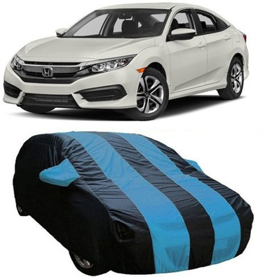 CLASS ONE Car Cover For Honda Civic (With Mirror Pockets)(Blue)
