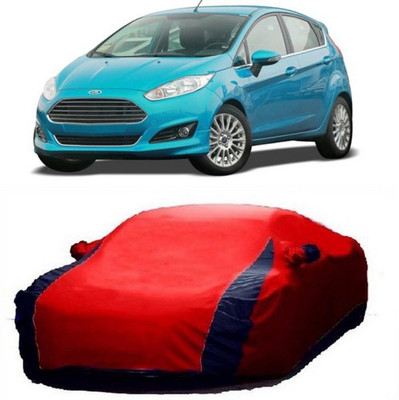XGuard Car Cover For Ford Fiesta Sport (With Mirror Pockets)(Red)