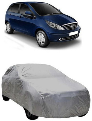 HDSERVICES Car Cover For Tata Vista (Without Mirror Pockets)(Grey)