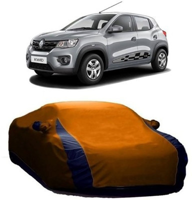 AASDEE Car Cover For Renault Kwid (With Mirror Pockets)(Orange)