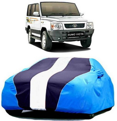 AAMANG Car Cover For Tata Sumo Victa (With Mirror Pockets)(Blue)