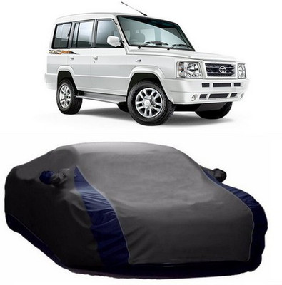 VIRMANG Car Cover For Tata Sumo Gold (With Mirror Pockets)(Grey)