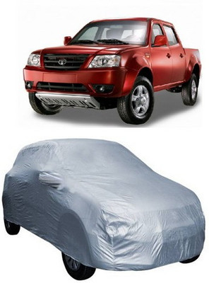 AASDEE Car Cover For Tata Xenon (With Mirror Pockets)(Silver)