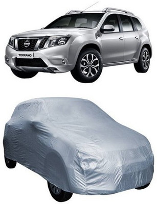 MSR STORE Car Cover For Nissan Terrano (Without Mirror Pockets)(Silver)