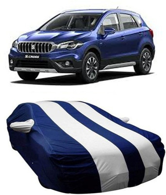 XGuard Car Cover For Maruti Suzuki S-Cross (With Mirror Pockets)(White)