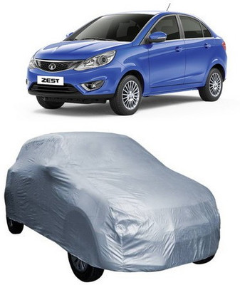 MSR STORE Car Cover For Tata Zest (Without Mirror Pockets)(Silver)