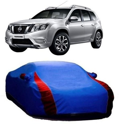 MSR STORE Car Cover For Nissan Terrano (With Mirror Pockets)(Blue)