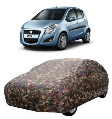 MSR STORE Car Cover For Maruti Suzuki Ritz (Without Mirror Pockets)(Multicolor)