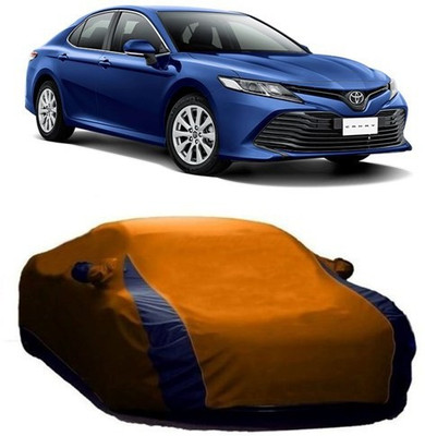 AASDEE Car Cover For Toyota Camry (With Mirror Pockets)(Orange)