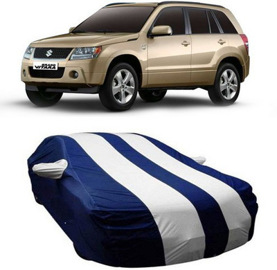 XGuard Car Cover For Maruti Suzuki Grand Vitara (With Mirror Pockets)(White)