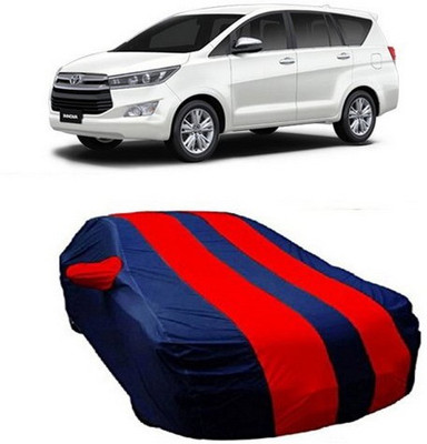 MSR STORE Car Cover For Toyota Innova Crysta (With Mirror Pockets)(Multicolor)
