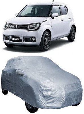 AASDEE Car Cover For Maruti Suzuki Ignis (With Mirror Pockets)(Silver)
