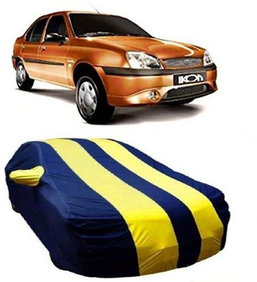 AASDEE Car Cover For Ford Ikon (With Mirror Pockets)(Yellow)