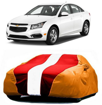 XGuard Car Cover For Chevrolet Cruze (With Mirror Pockets)(Red, Orange)