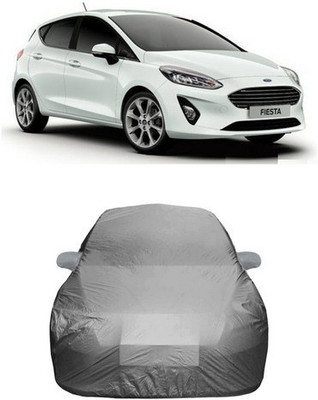 TheProtect Car Cover For Ford Fiesta (With Mirror Pockets)(Grey)