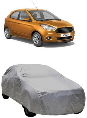 MSR STORE Car Cover For Ford Figo (Without Mirror Pockets)(Grey)