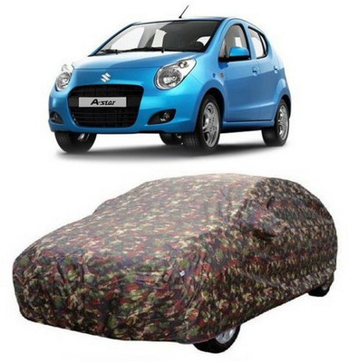 AAMANG Car Cover For Maruti Suzuki A-Star (With Mirror Pockets)(Multicolor)