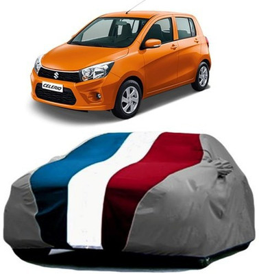 MSR STORE Car Cover For Maruti Suzuki Celerio (With Mirror Pockets)(Red, Blue, Grey)