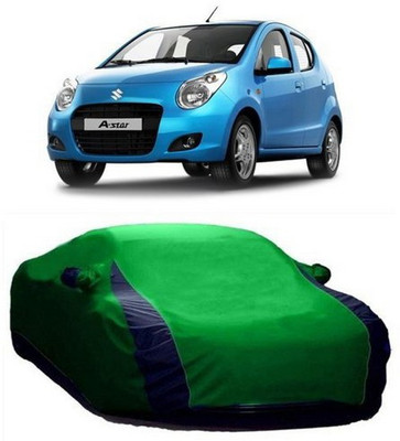 AAMANG Car Cover For Maruti Suzuki A-Star (With Mirror Pockets)(Green)