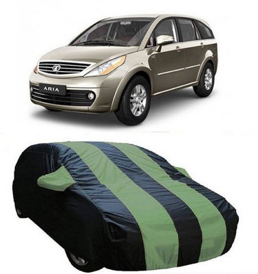 MSR STORE Car Cover For Tata Aria (With Mirror Pockets)(Green)