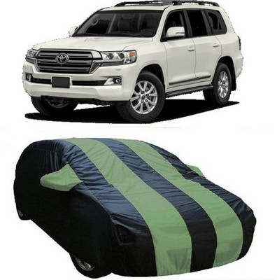 AAMANG Car Cover For Toyota Land Cruiser (With Mirror Pockets)(Green)