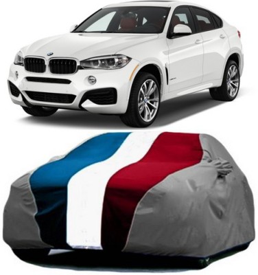 AASDEE Car Cover For BMW X6 (With Mirror Pockets)(Red, Blue, Grey)