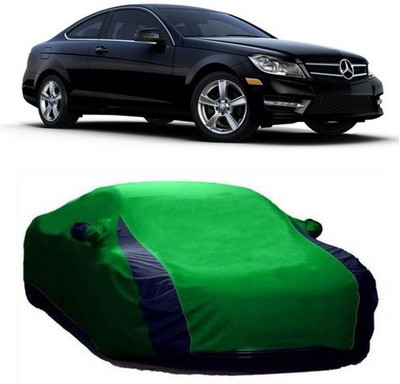 AAMANG Car Cover For Mercedes Benz C220 (With Mirror Pockets)(Green)