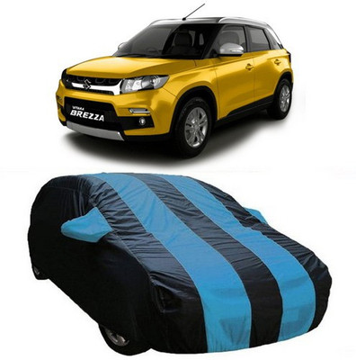AASDEE Car Cover For Maruti Suzuki Vitara Brezza (With Mirror Pockets)(Blue)
