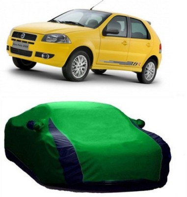 MSR STORE Car Cover For Fiat Palio D (With Mirror Pockets)(Green)