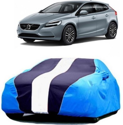 TheProtect Car Cover For Volvo V40 (With Mirror Pockets)(Blue)