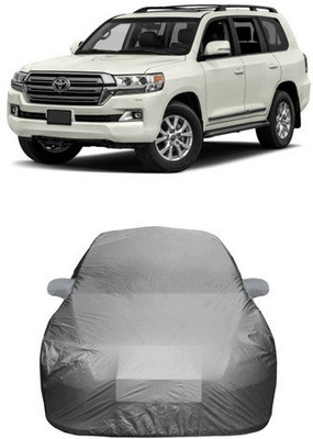 SnehaSales Car Cover For Toyota Land Cruiser (With Mirror Pockets)(Grey)