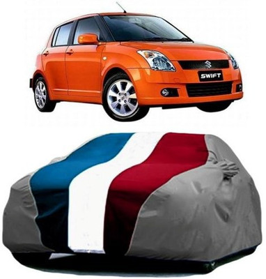MSR STORE Car Cover For Maruti Suzuki Swift (With Mirror Pockets)(Red, Blue, Grey)