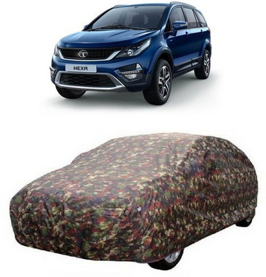 MSR STORE Car Cover For Tata Hexa (Without Mirror Pockets)(Multicolor)
