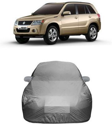 HDSERVICES Car Cover For Maruti Suzuki Grand Vitara (With Mirror Pockets)(Grey)